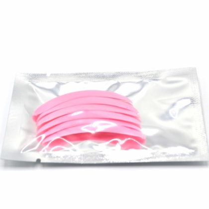 Cuscinetti in silicone rosa piccoli per l'aumento delle ciglia